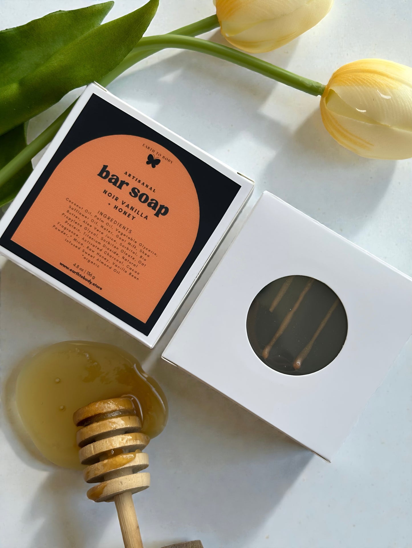 Shea Butter, Aloe & Goat Milk Soap | noir vanilla + honey