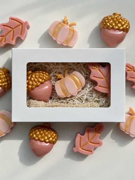 Handcrafted Fall Soap Gift Set | blushing harvest