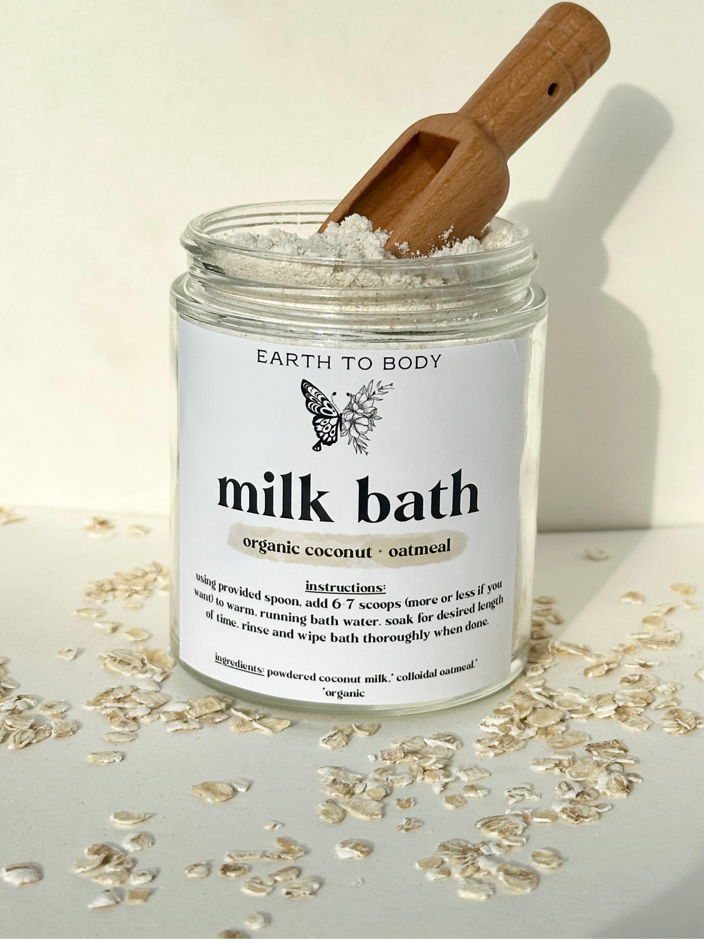 Milk Bath | organic oatmeal + coconut milk