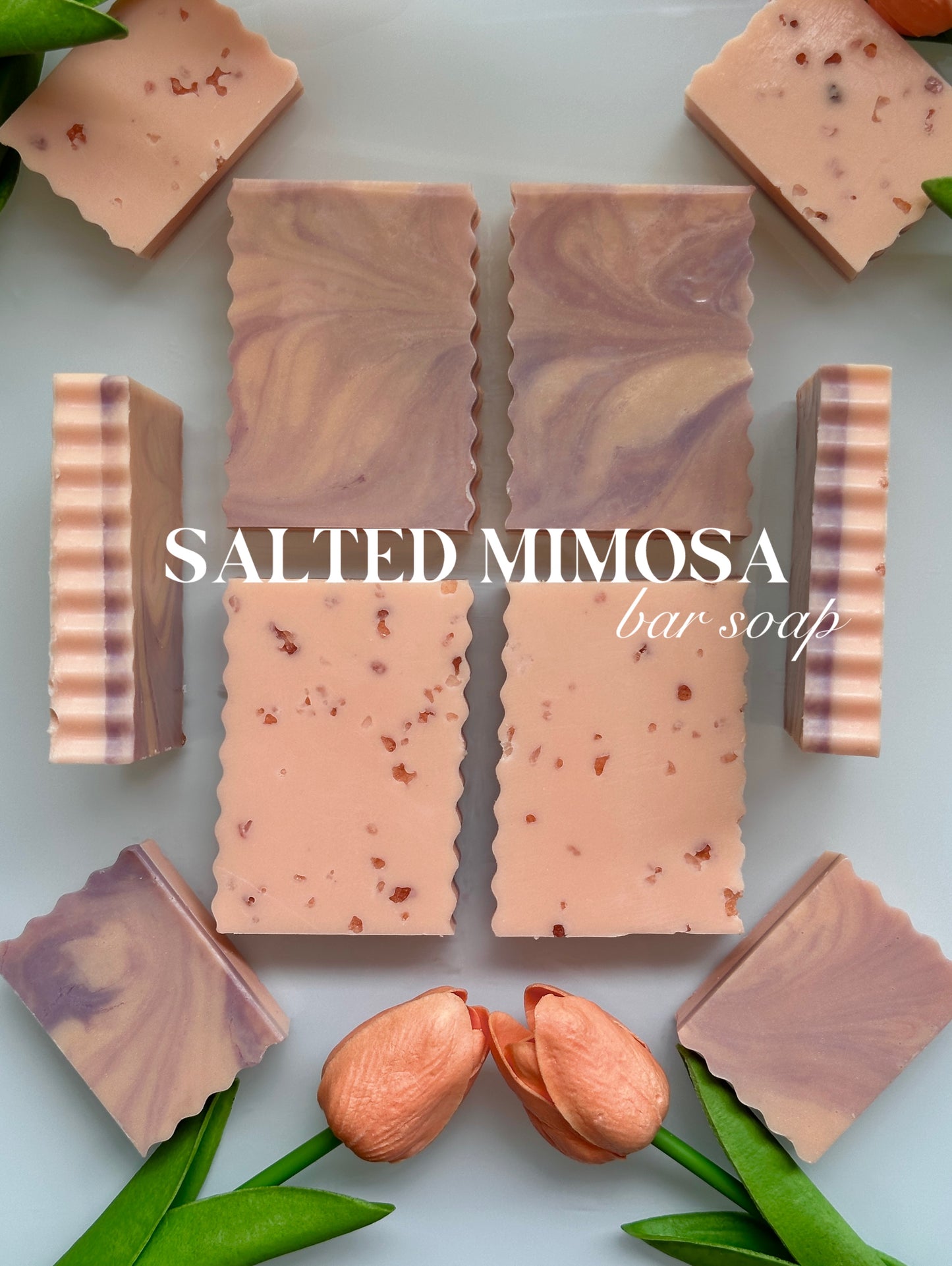 Shea Butter & Goat Milk Soap Batch | salted mimosa