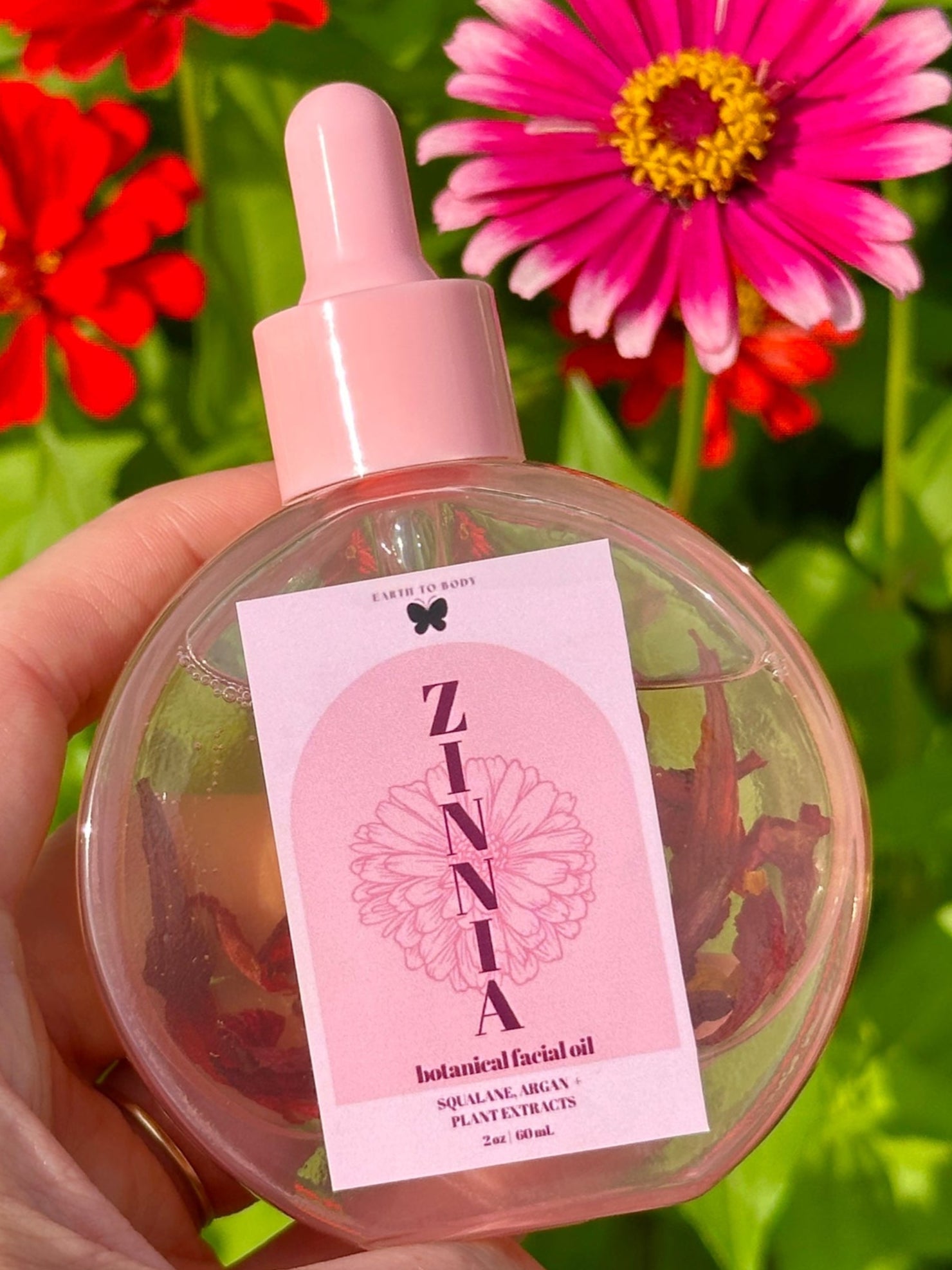 Zinnia Botanical Facial Oil – Earth To Body