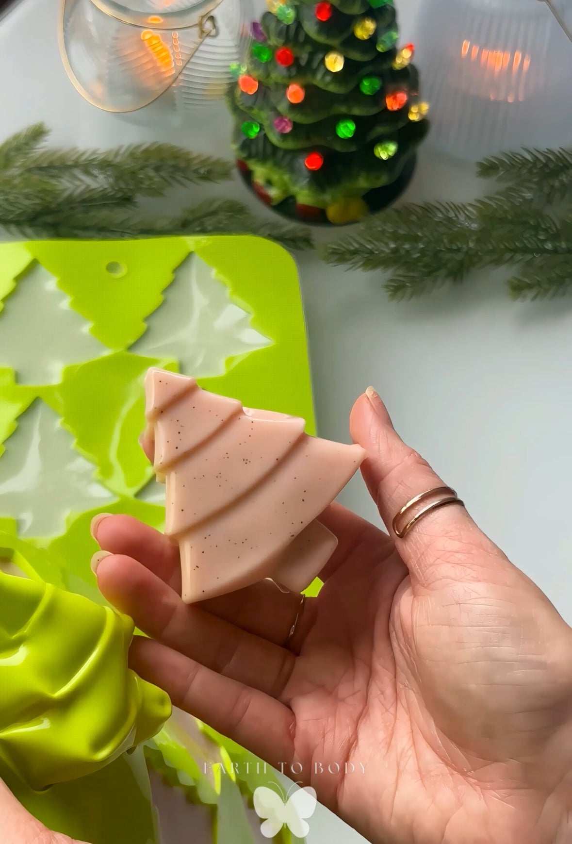Holiday Shea Butter & Goat Milk Soap Set | clay trees