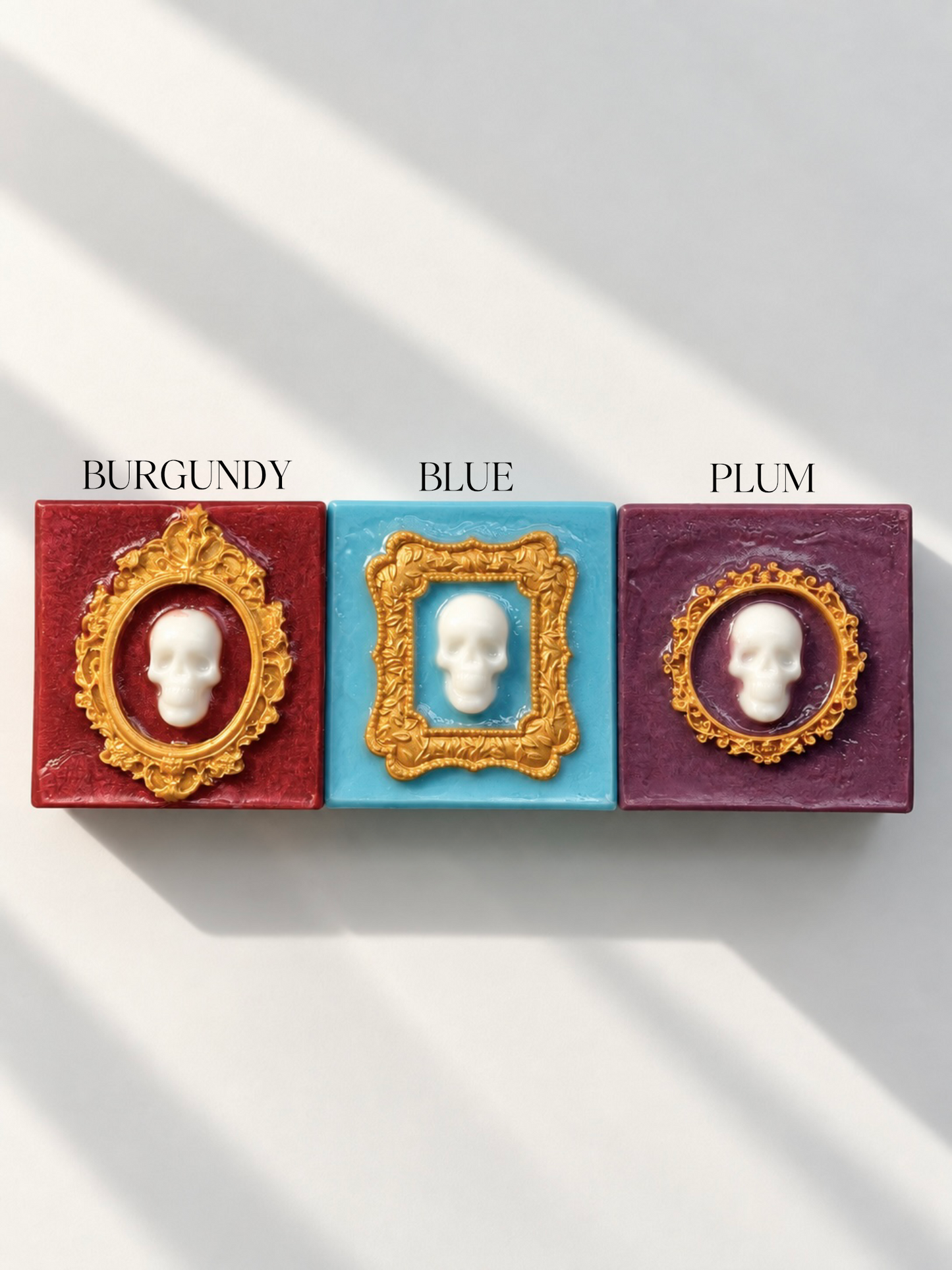 Handcrafted Bar Soap | skulls + cameo collection