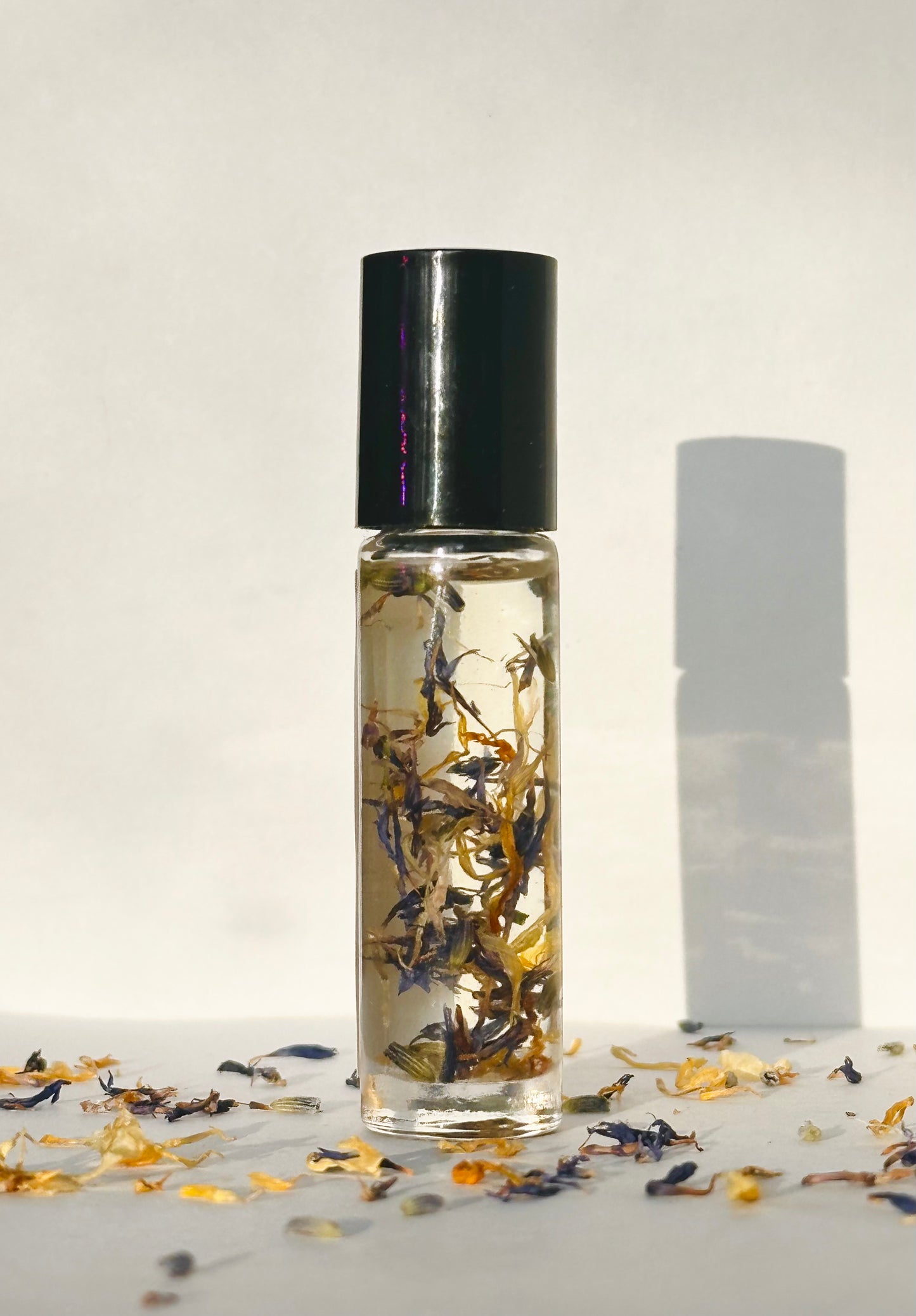 Herb Infused Oil Roll-Ons | with dried botanicals + essential oils