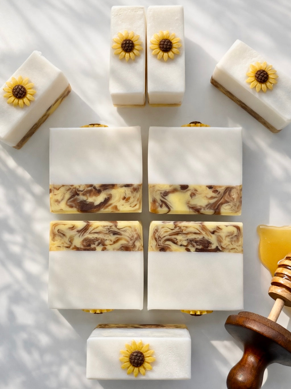 Handcrafted Bar Soap | sunflower honey + sandalwood