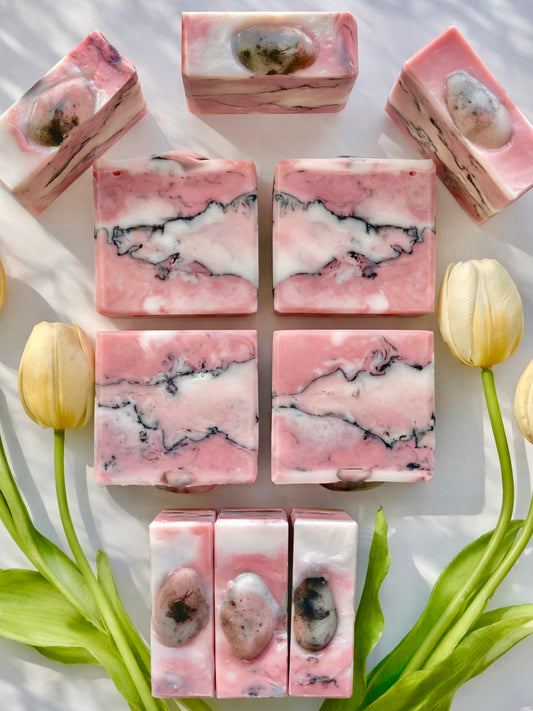 Handcrafted Bar Soap | rhodonite