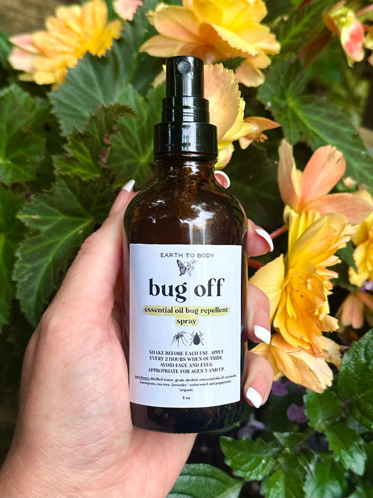 Bug Off | essential oil bug repellent spray