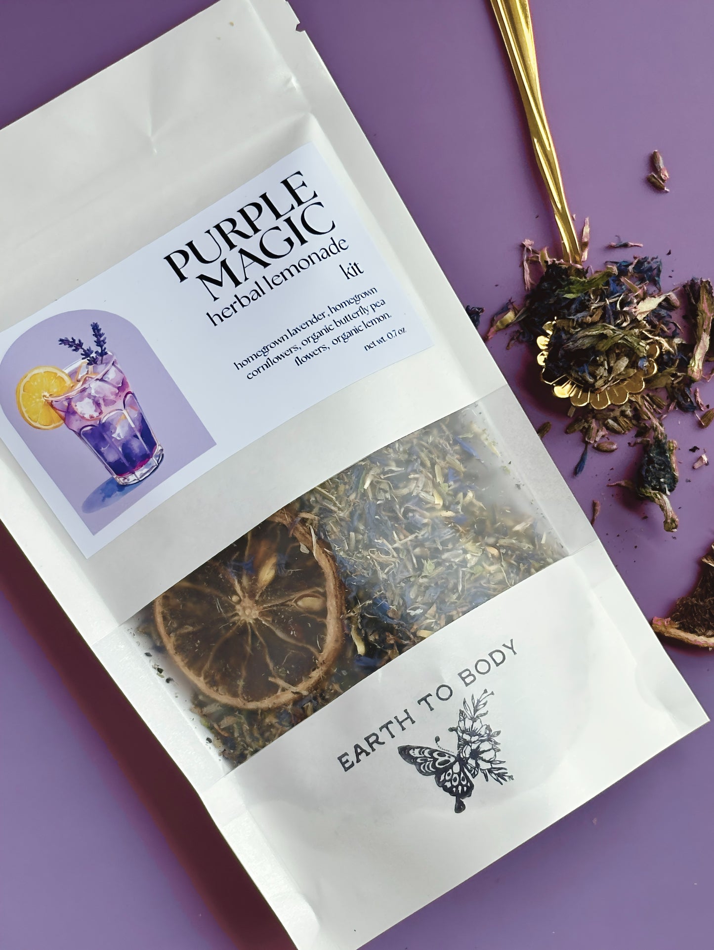 Herbal Lemonade Kit | purple magic