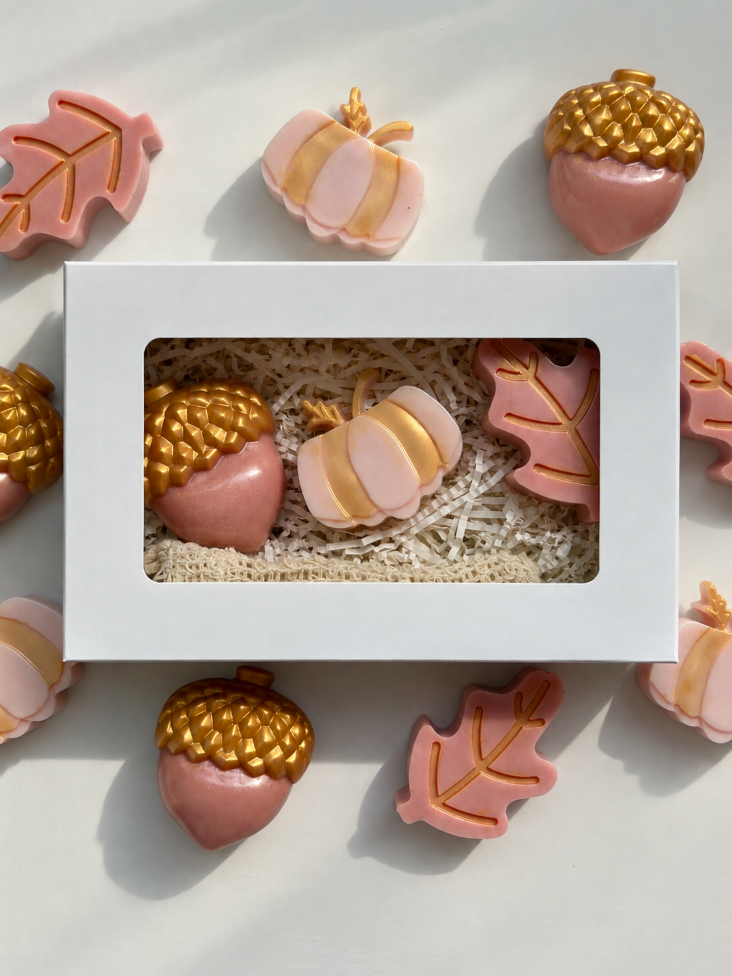 Handcrafted Fall Soap Gift Set | blushing harvest