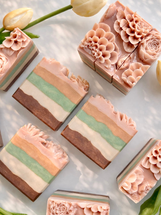 Handcrafted Bar Soap | blushing blooms