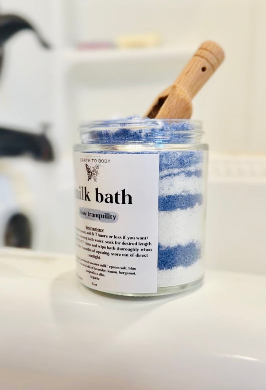 Milk Bath | blue tranquility