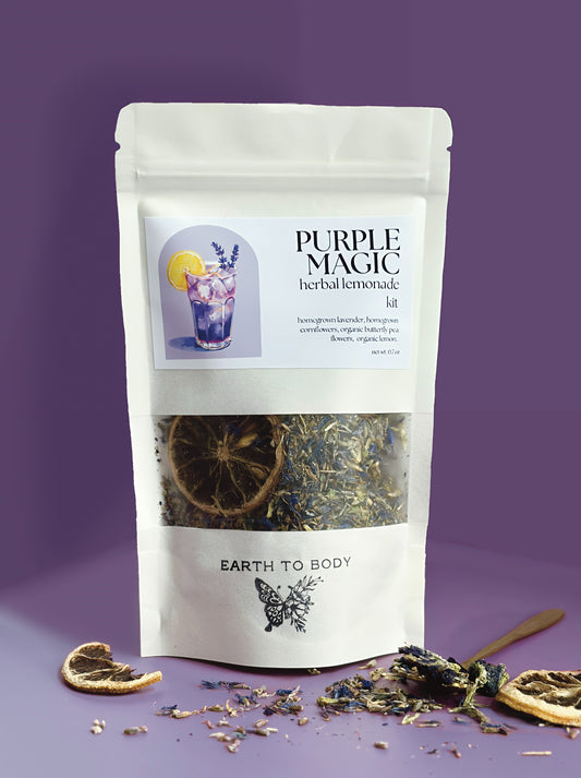 Herbal Lemonade Kit | purple magic