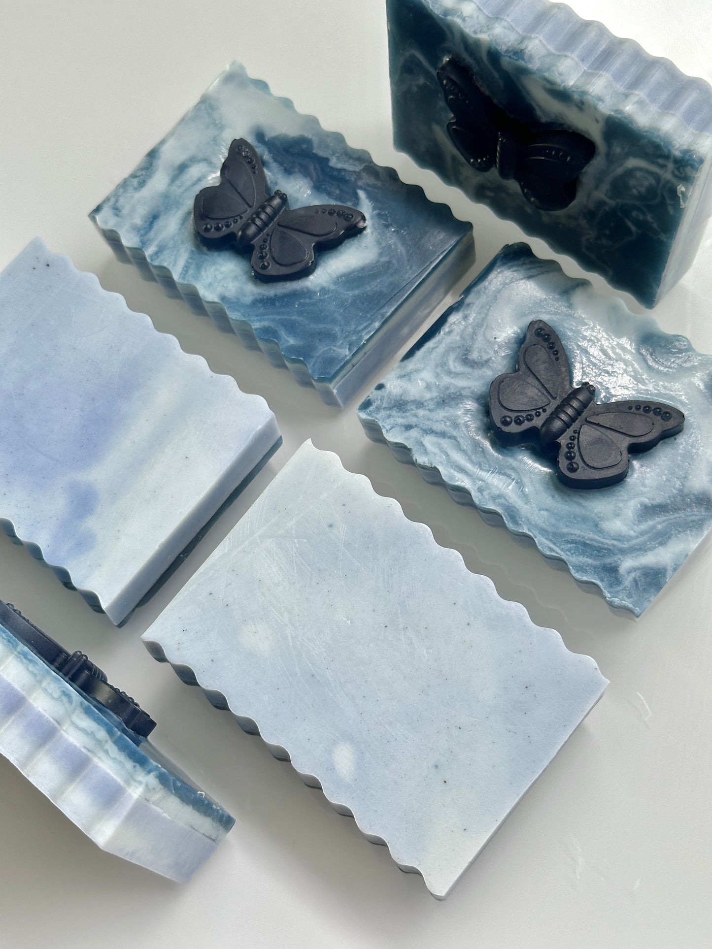 Shea Butter, Aloe & Goat Milk Soap | butterfly pea