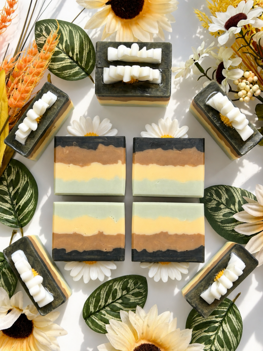 Handcrafted Bar Soap | fading daisy fields