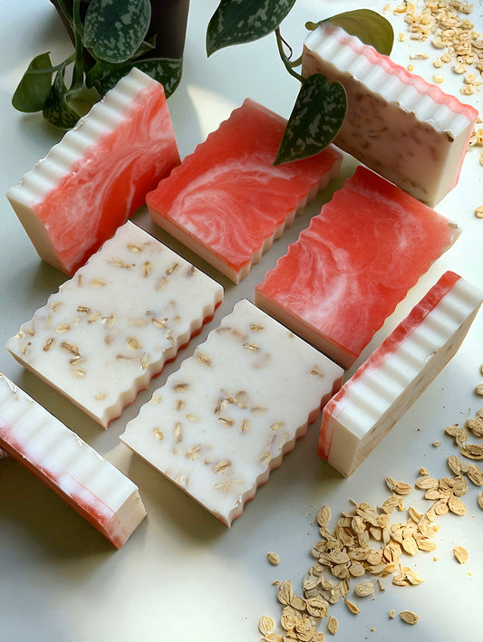Shea Butter, Aloe & Goat Milk Soap | apple oatmeal