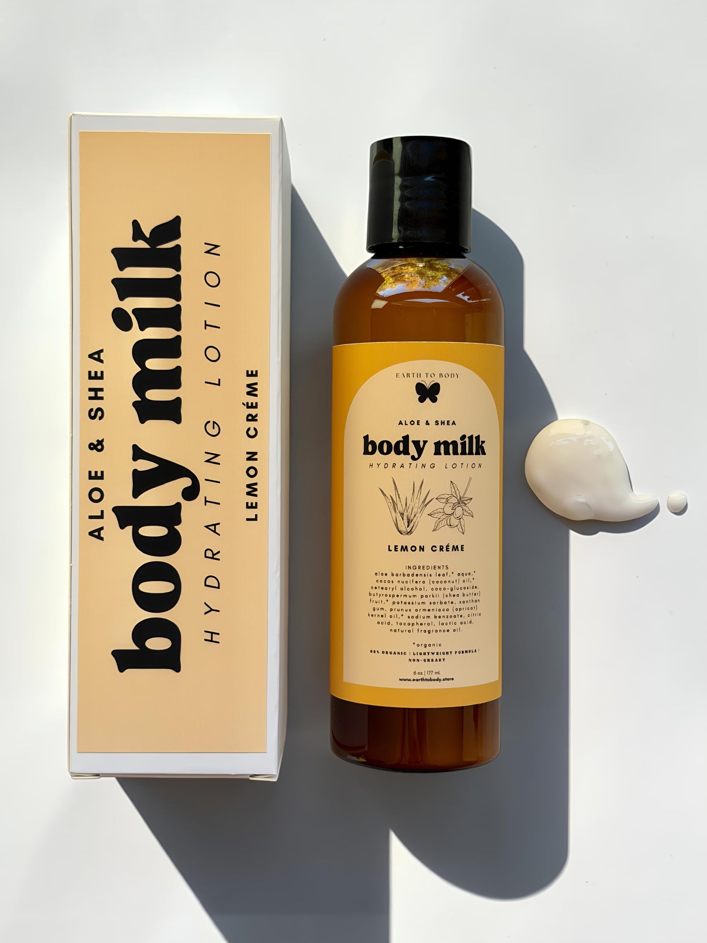 !! LAUNCHING LAST WEEK OF OCTOBER !! Aloe & Shea Body Milk | lemon créme