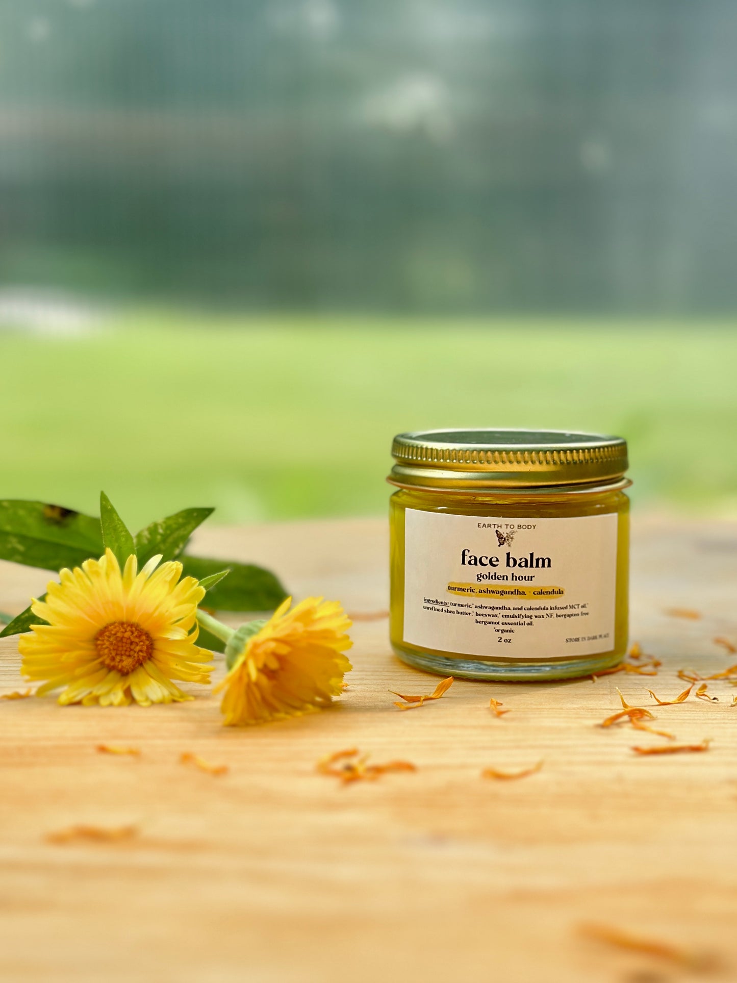 Golden Hour Infused Face Balm | turmeric, calendula + ashwagandha