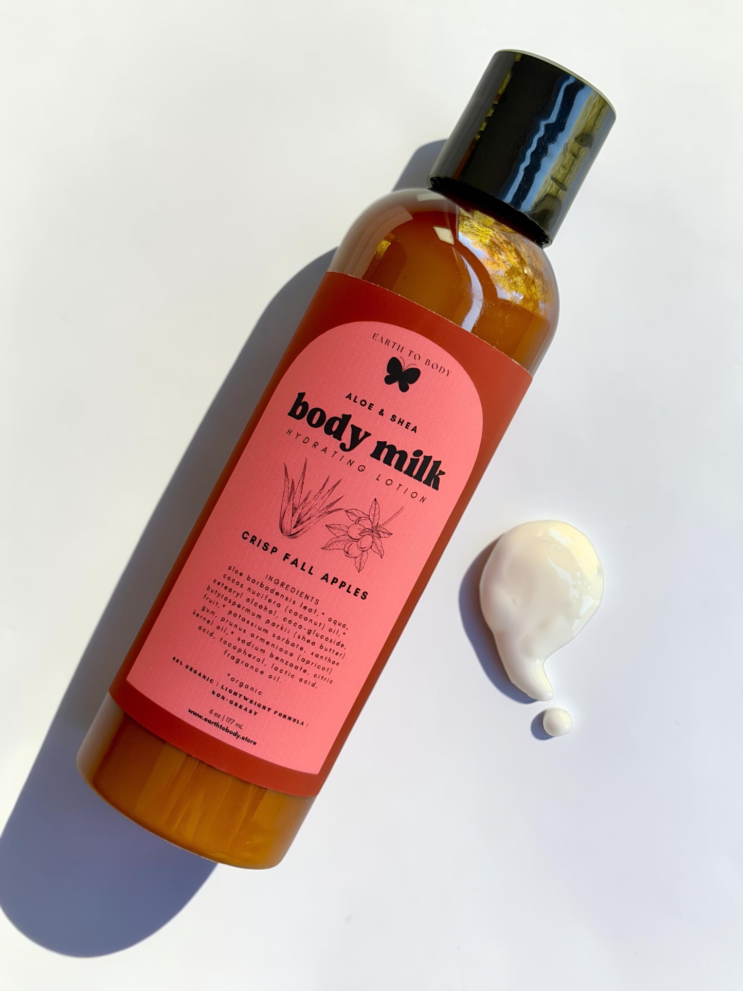 !! LAUNCHING LAST WEEK OF OCTOBER !! Aloe & Shea Body Milk | crisp fall apples