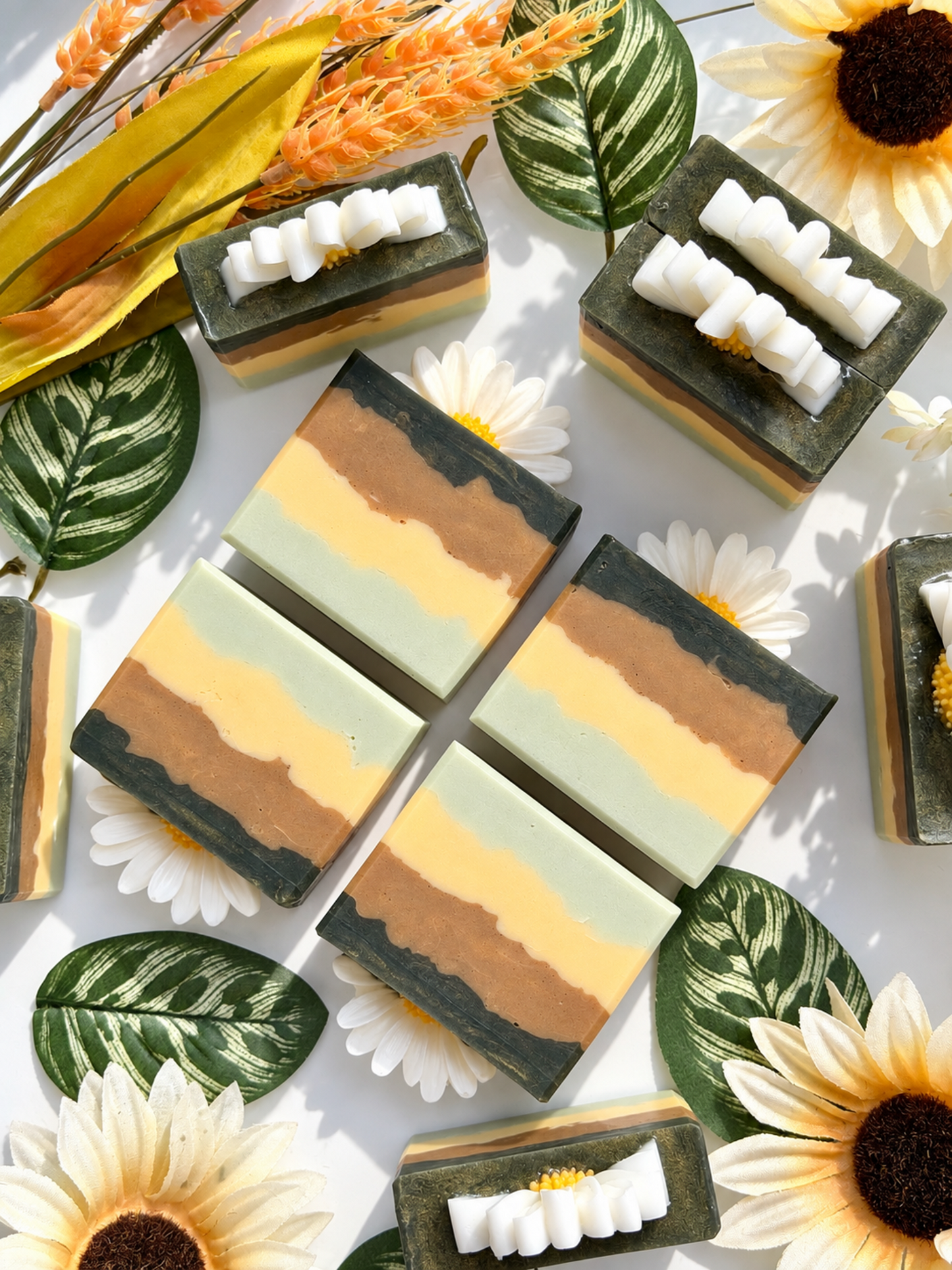 Handcrafted Bar Soap | fading daisy fields
