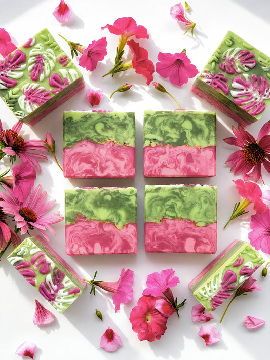 Handcrafted Bar Soap | pretty in pink