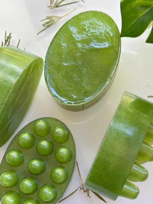 Vegan Aloe Soap | super greens
