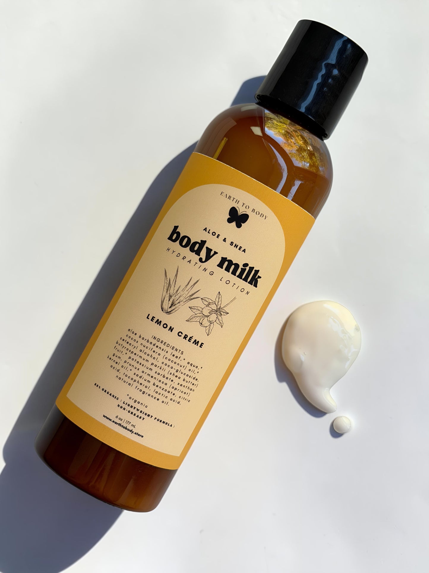 !! LAUNCHING LAST WEEK OF OCTOBER !! Aloe & Shea Body Milk | lemon créme