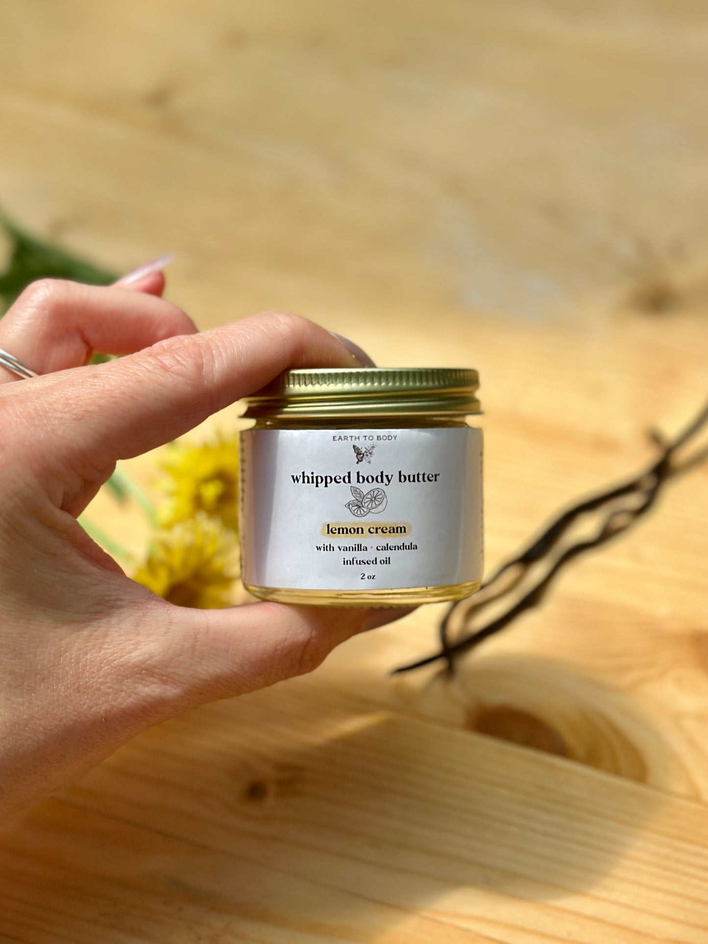 Whipped Body Butter | lemon cream LOCAL PICKUP ONLY