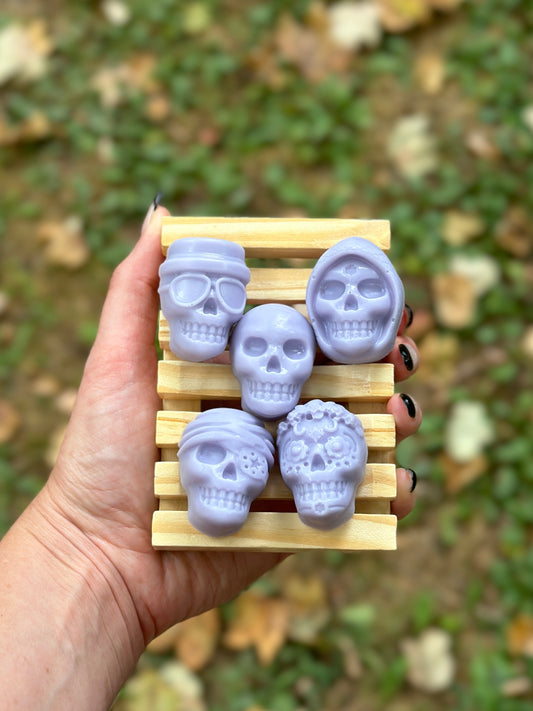 Shea Butter & Goat Milk Soap | mini skulls