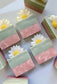 Shea Butter, Aloe & Goat Milk Soap | pastel daisies
