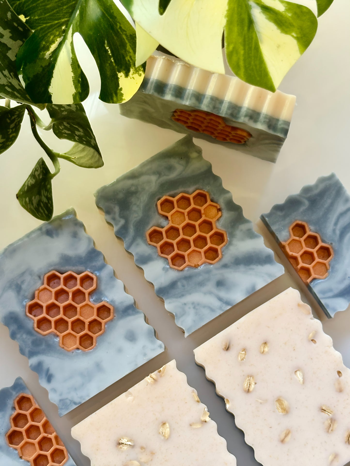 Shea Butter, Aloe & Goat Milk Soap | blueberry honey crumble