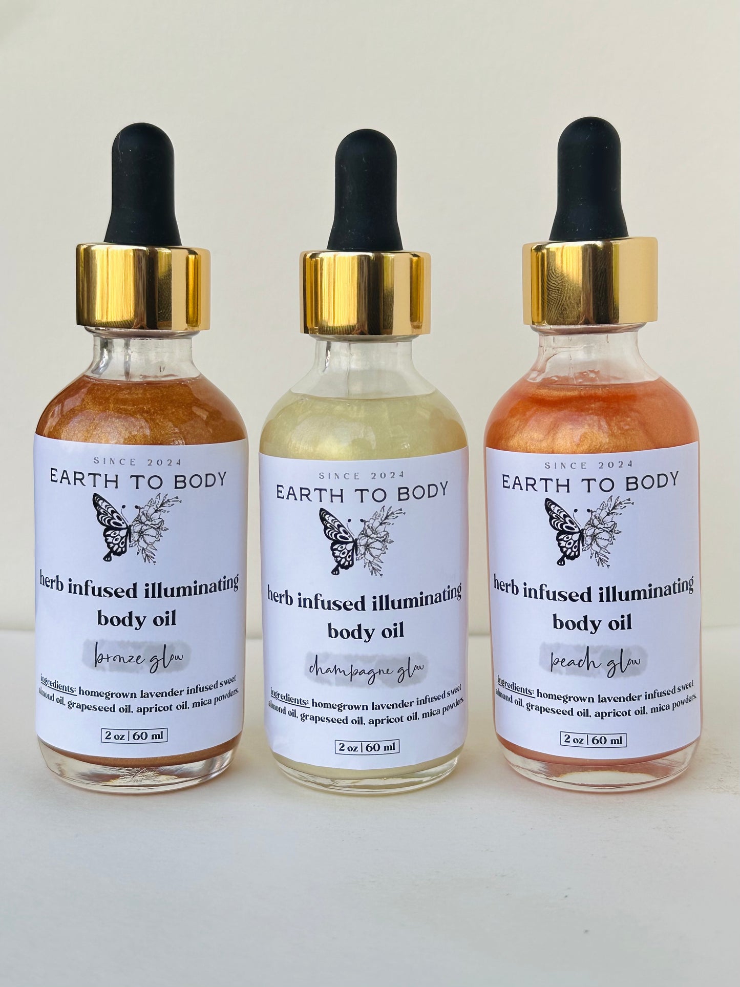 Herb Infused Illuminating Body Oil