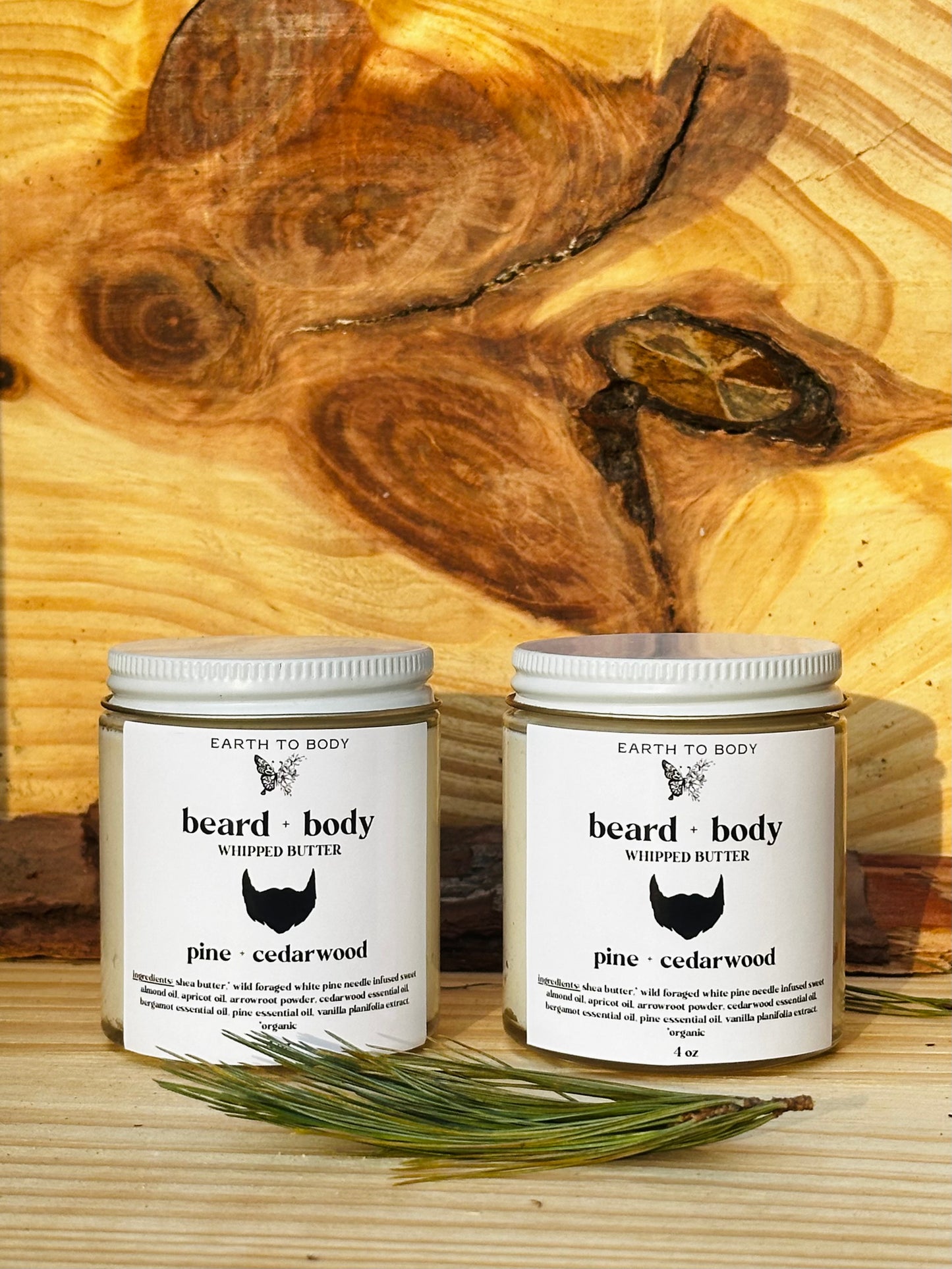 Beard & Body Whipped Butter | pine + cedarwood