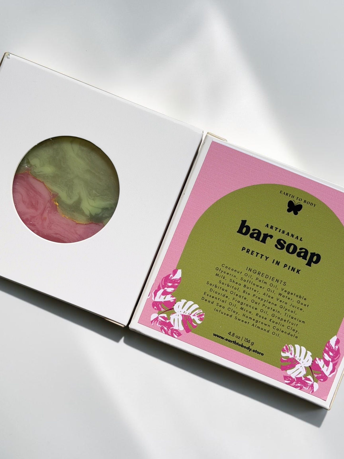 Handcrafted Bar Soap | pretty in pink