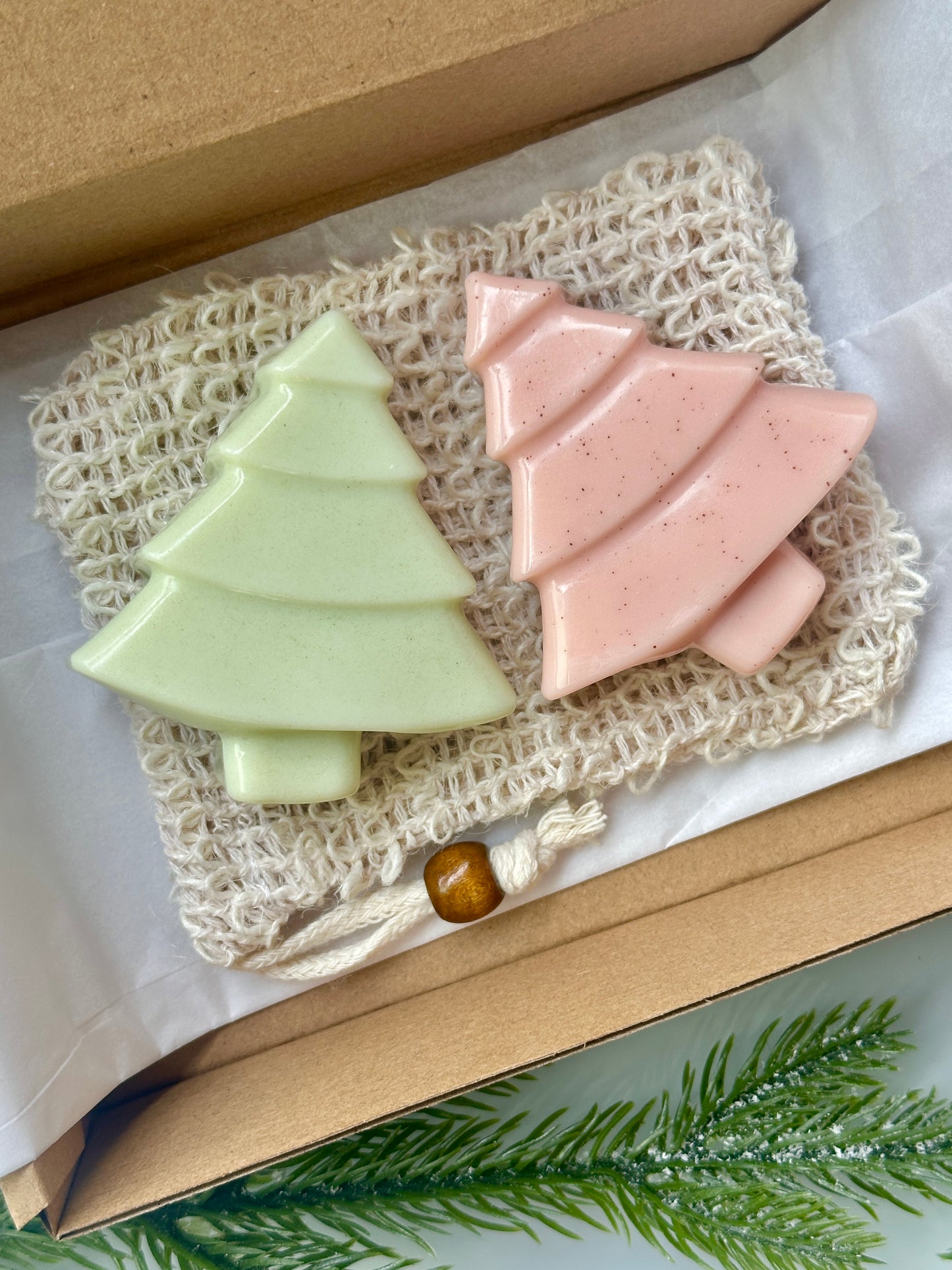 Holiday Shea Butter & Goat Milk Soap Set | clay trees