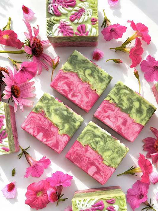 Handcrafted Bar Soap | pretty in pink