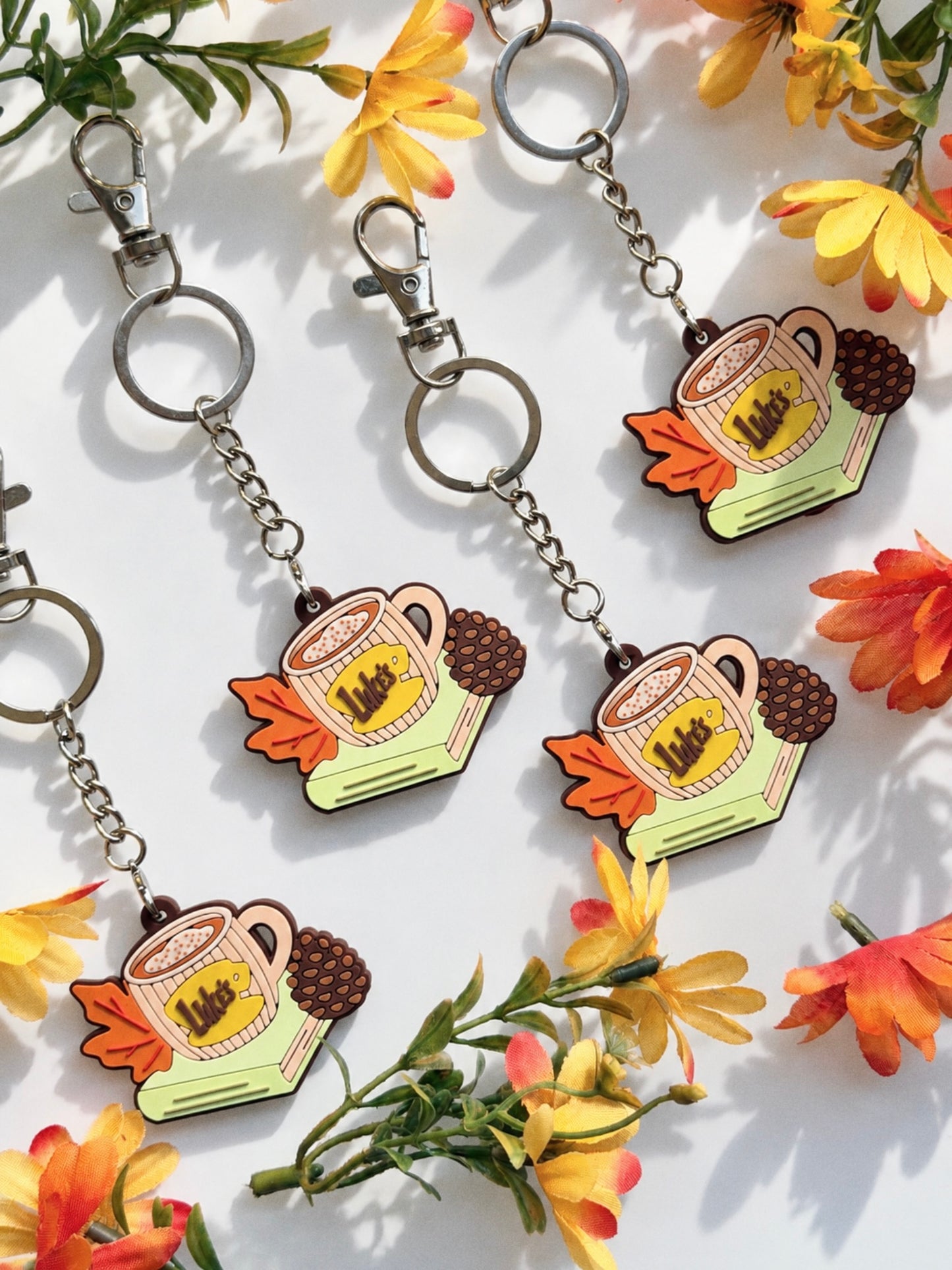 Custom Designed Gilmore girls Inspired Keychain