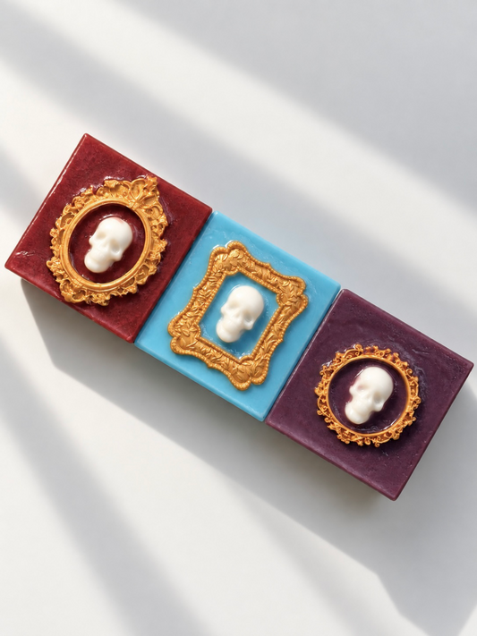 Handcrafted Bar Soap | skulls + cameo collection