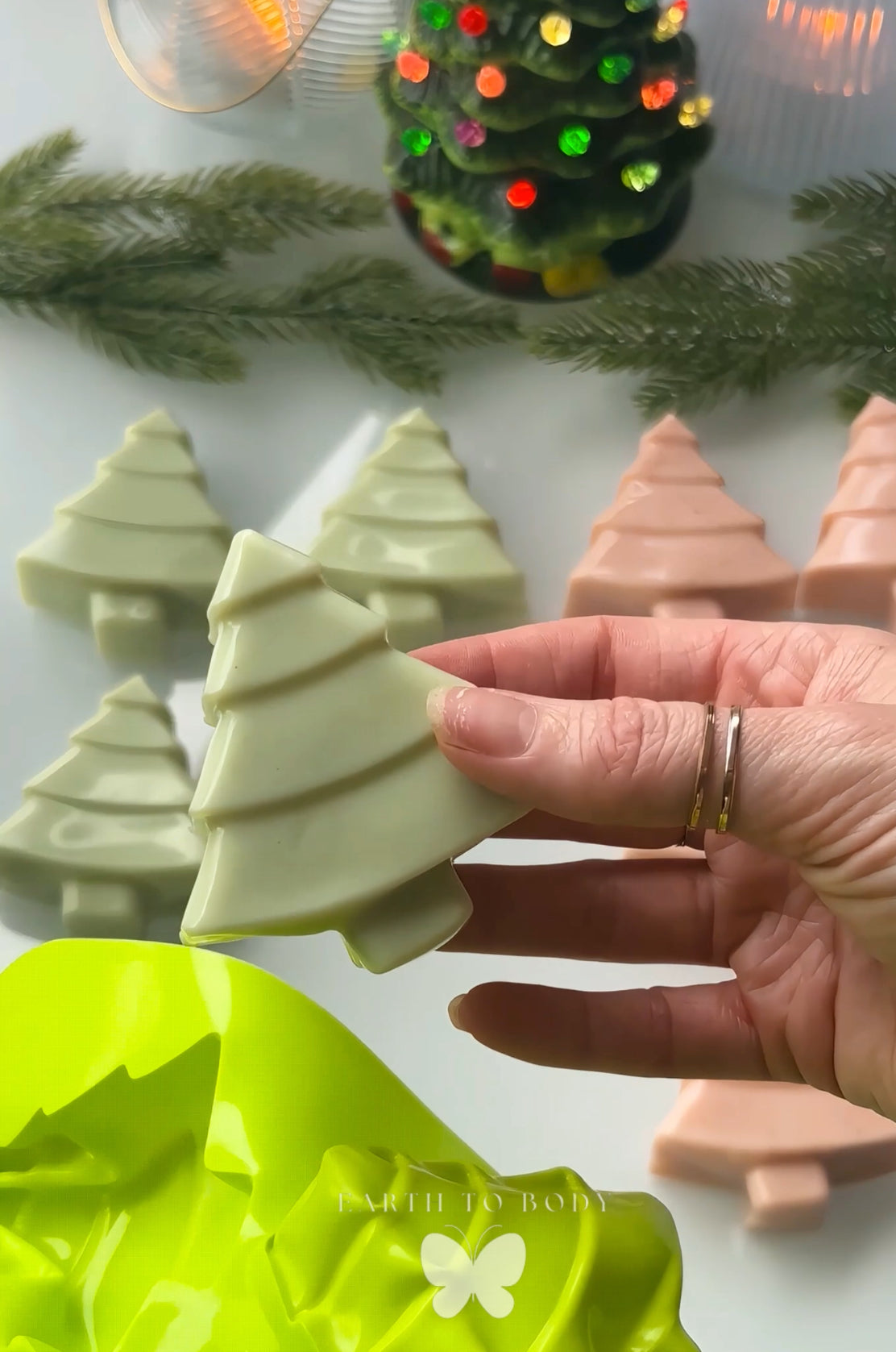 Holiday Shea Butter & Goat Milk Soap Set | clay trees