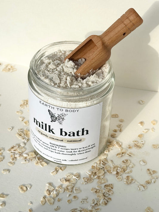 Milk Bath | organic oatmeal + coconut milk