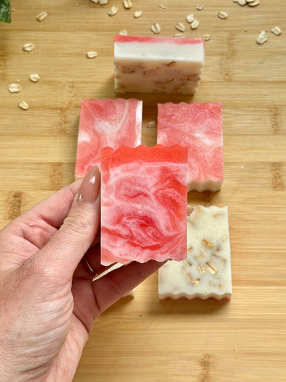 Shea Butter, Aloe & Goat Milk Soap | apple oatmeal