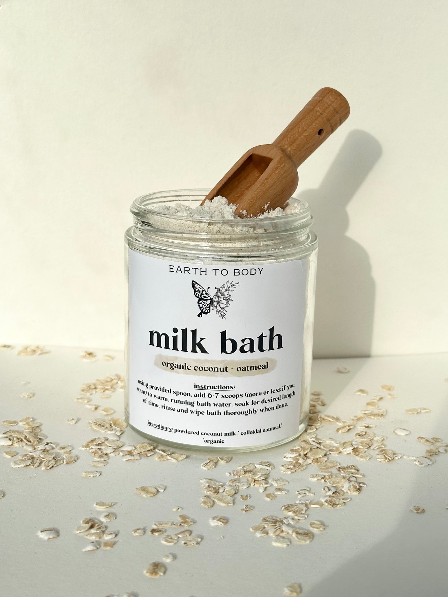 Milk Bath | organic oatmeal + coconut milk